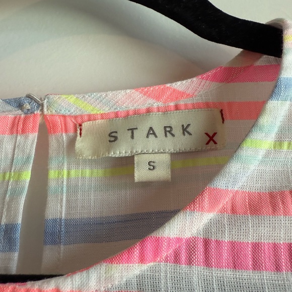 NWOT Pink and Blue Striped Coordinated Set - Picture 4 of 6